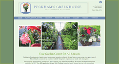 Desktop Screenshot of peckhamsgreenhouse.com